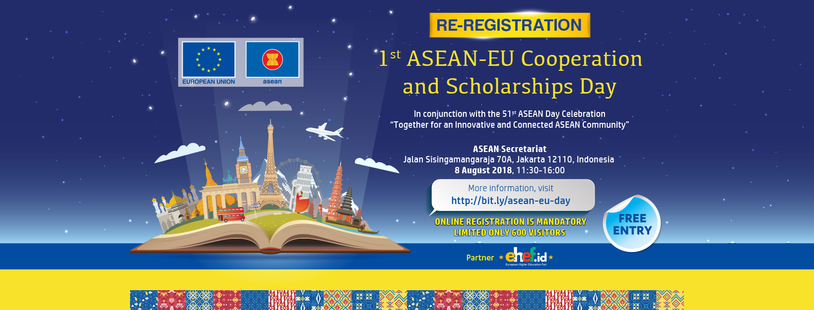 [UPDATE] ASEAN-EU Cooperation and Scholarships Day